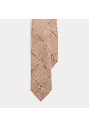 Windowpane Cashmere Tie