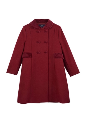 Trotters Wool Double-Breasted Coat (2-5 Years)
