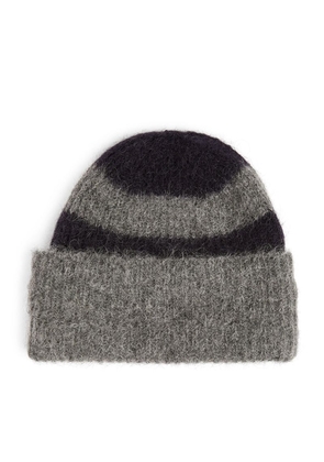 Norse Projects Alpaca-Blend Striped Beanie