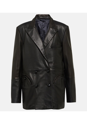 Blazé Milano Everynight leather blazer