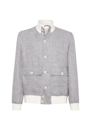 Brunello Cucinelli Prince Of Wales Check Jacket