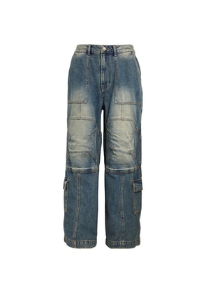 Juun.J Wide-Leg Cargo Jeans