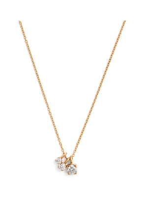 Sophie Bille Brahe Yellow Gold And Diamond Glacon Necklace