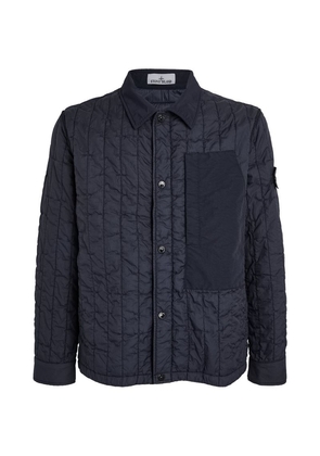 Stone Island Quilted Collared Jacket