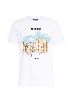 Moschino Cotton Graphic Print T-Shirt
