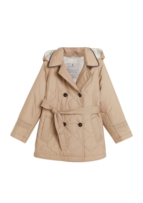 Brunello Cucinelli Kids Quilted Trench Coat (4-12+ Years)