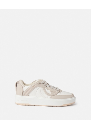 Stella McCartney - S-Wave 2 Mid-Top Trainers, Woman, Cream/White, Size: 41
