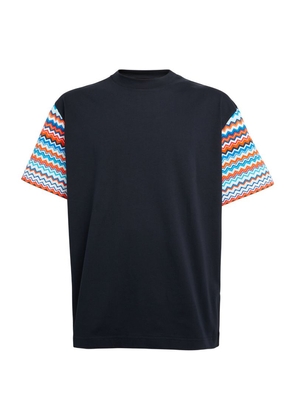 Missoni Zigzag-Sleeve T-Shirt