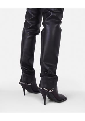 Stella McCartney - Ryder Above-the-Knee Stiletto Boots, Woman, Black, Size: 36