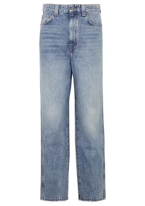 Khaite Martin Straight-leg Jeans - Blue - W28