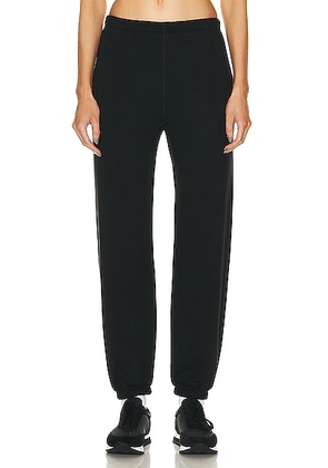 Eterne Classic Sweatpant in Black - Black. Size XL (also in ).