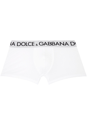 Dolce & Gabbana White Two-Way Stretch Boxers