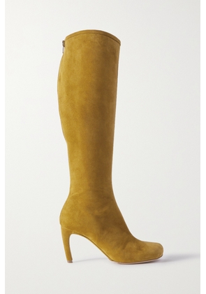 Dries Van Noten - Suede Knee Boots - Yellow - IT37,IT38,IT38.5,IT39,IT39.5,IT40,IT41
