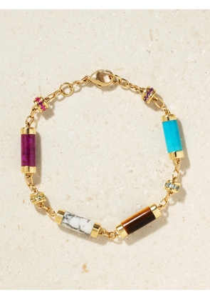 Emily P. Wheeler - + Net Sustain Groove 18-karat Recycled Gold Multi-stone Bracelet - One size