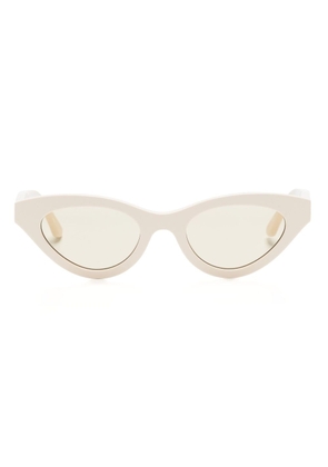 HUMA EYEWEAR Kety cat eye-frame sunglasses - Neutrals