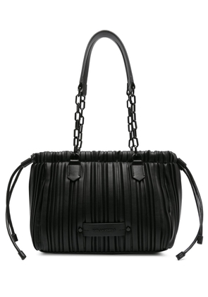 Karl Lagerfeld Kushion pleated shoulder bag - Black