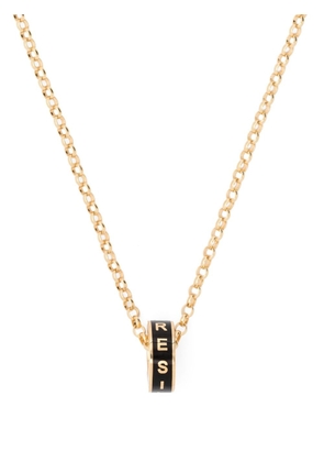 Foundrae 18kt yellow gold Heartbeat Resilience necklace
