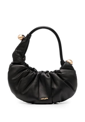 Cult Gaia Rosalia leather shoulder bag - Black