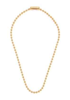 AMBUSH ball-chain necklace - Gold