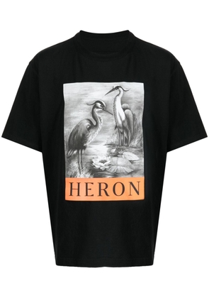 Heron Preston graphic-print short sleeves T-shirt - Black