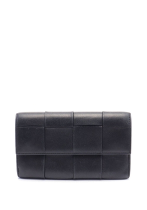 Bottega Veneta Pre-Owned pre-owned 2000s Maxi Intrecciato wallet - Black