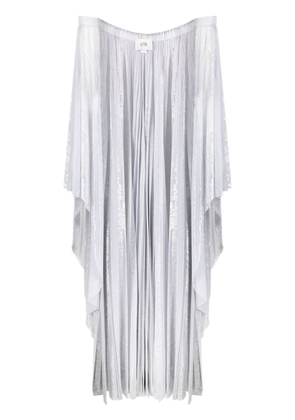 Atu Body Couture Attachment pleated robe - Grey