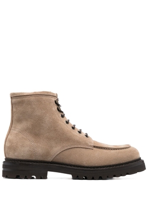 Brunello Cucinelli lace-up ankle boots - Neutrals