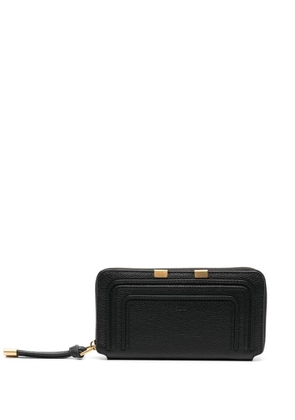 Chloé zip-up leather purse - Black