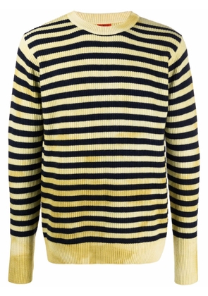 Barena striped wool-knit jumper - Yellow