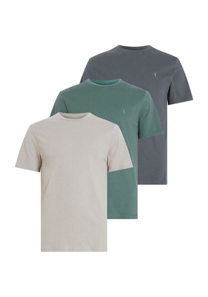 AllSaints Cotton Crew-Neck T-Shirt (Pack of 3)