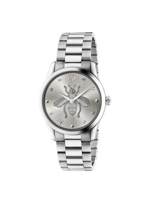 Gucci Steel G-Timeless Bee Watch 38Mm
