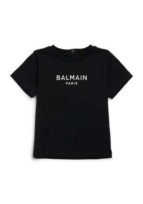 Balmain Kids Cotton Logo T-Shirt (6-36 Months)