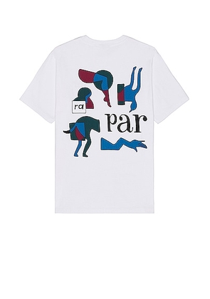 By Parra Rug Pull T-shirt in White - White. Size S (also in ).