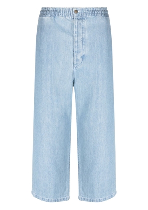Société Anonyme Kobersa wide-leg cropped jeans - Blue