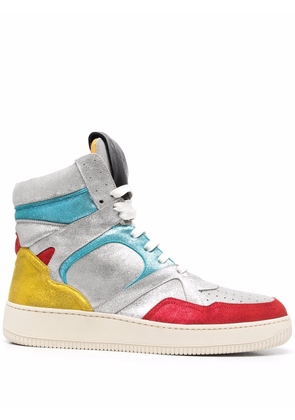 HUMAN RECREATIONAL SERVICES colour-block panelled sneakers - Grey