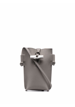 Longchamp Roseau phone bag - Grey