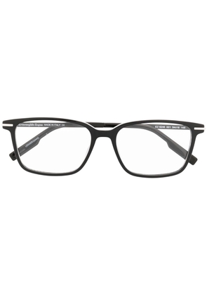 Zegna rectangle-frame glasses - Black