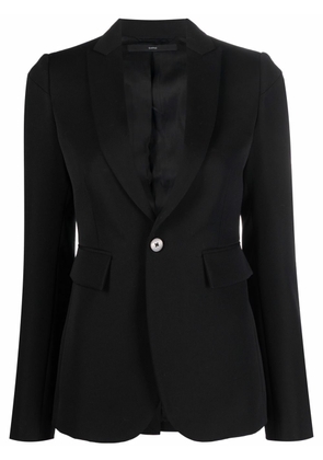 SAPIO No 55 single breasted jacket - Black
