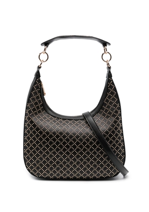 LIU JO studded faux-leather shoulder bag - Black