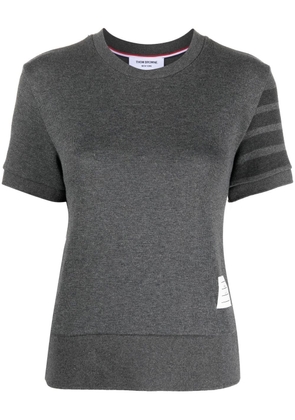 Thom Browne 4-Bar short-sleeve jersey - Grey