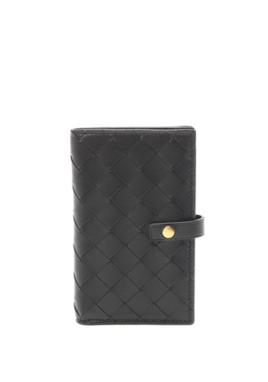 Bottega Veneta Pre-Owned 2020s Intrecciato bi-fold wallet - Black