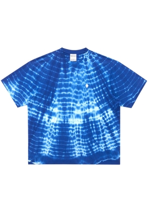 Marcelo Burlon County of Milan AOP Soundwaves-print T-shirt - Blue