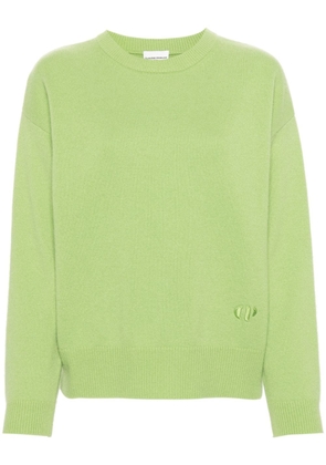 Claudie Pierlot round-neck cashmere jumper - Green