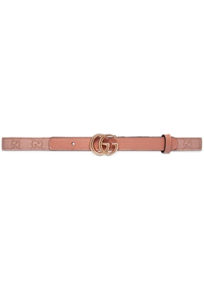 Gucci GG Marmont thin belt - Pink