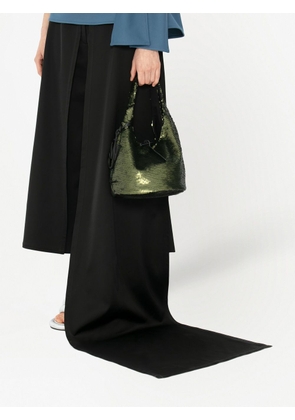 JW Anderson mini Sequin shopper bag - Green