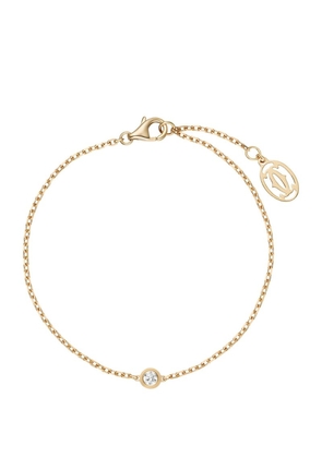 Cartier Extra-Small Yellow Gold And Diamond Cartier D'Amour Bracelet