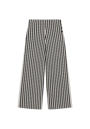 Aeron Knitted Check Manifest Trousers