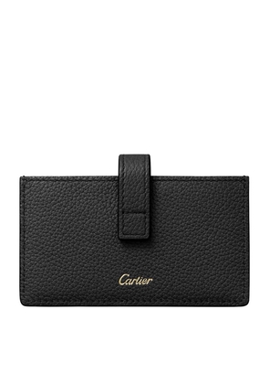 Cartier Calf Leather Trinity Card Holder