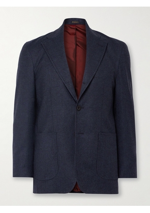 Rubinacci - Wool-Flannel Suit Jacket - Men - Blue - IT 46