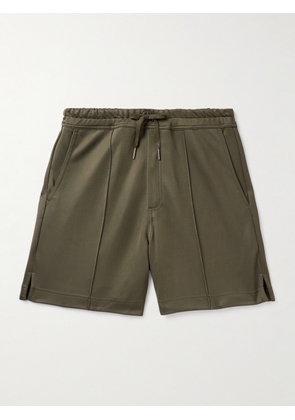 TOM FORD - Straight-Leg Jersey Shorts - Men - Green - IT 46